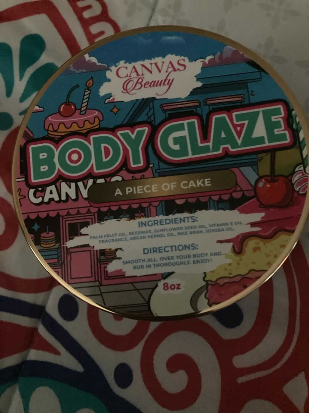 Body Glaze - A Piece of Cake (Pink) - Picture 1 of 3